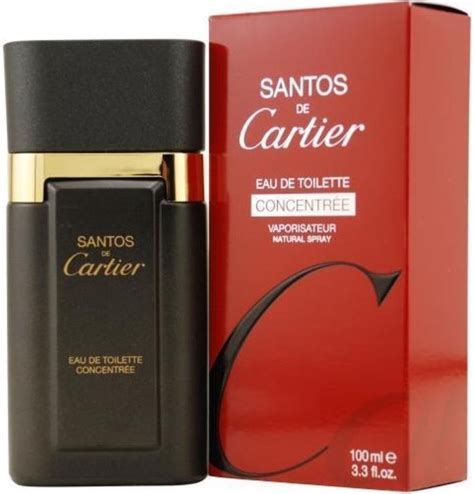 eau de toilette santos de cartier